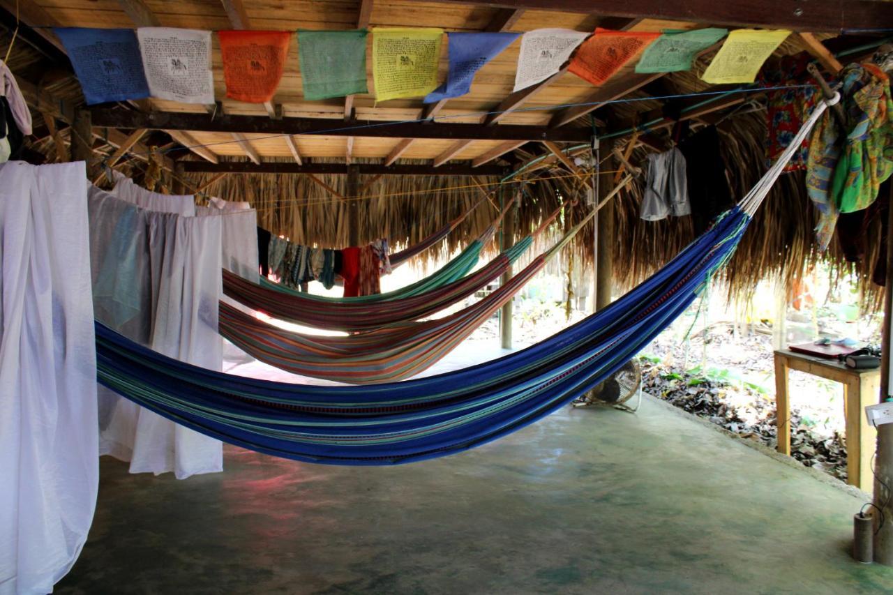 La Aldea Hostel, Camping Y Hamacas Palomino Bagian luar foto