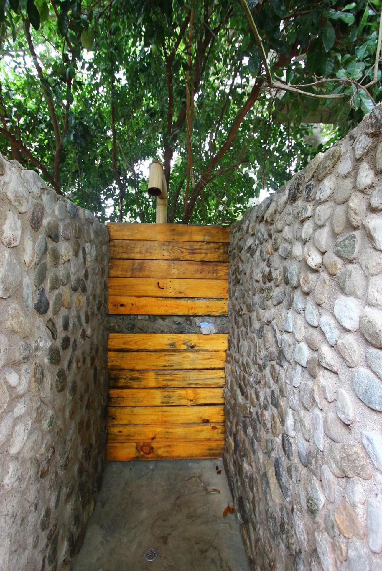 La Aldea Hostel, Camping Y Hamacas Palomino Bagian luar foto