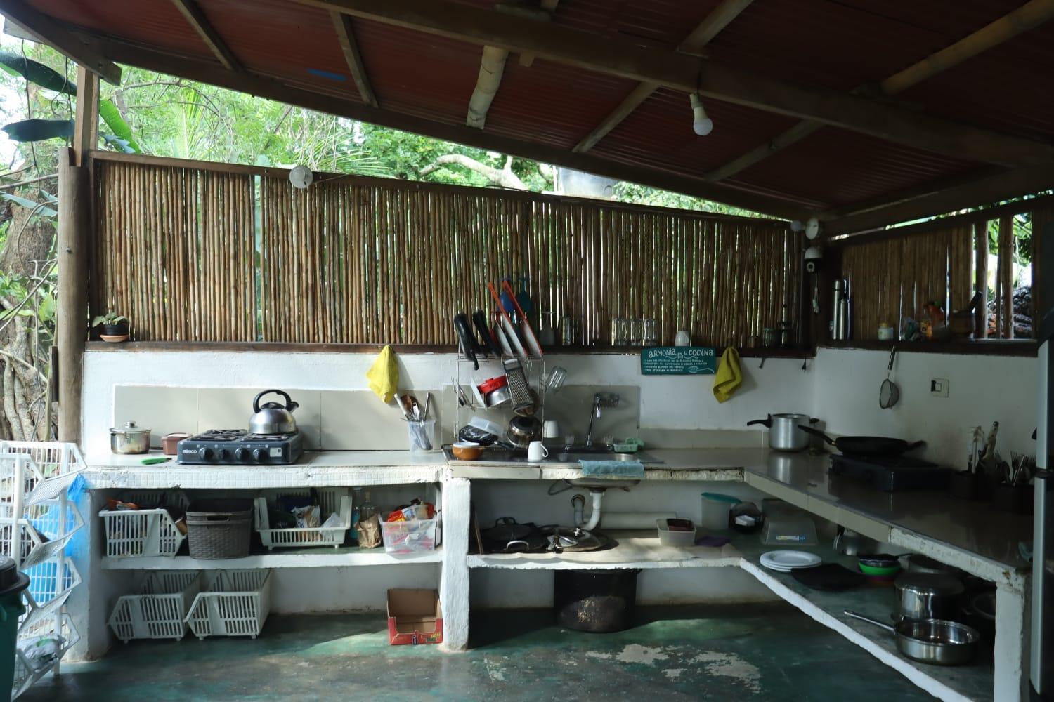 La Aldea Hostel, Camping Y Hamacas Palomino Bagian luar foto